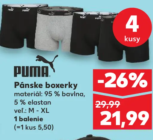 Puma pánske boxerky