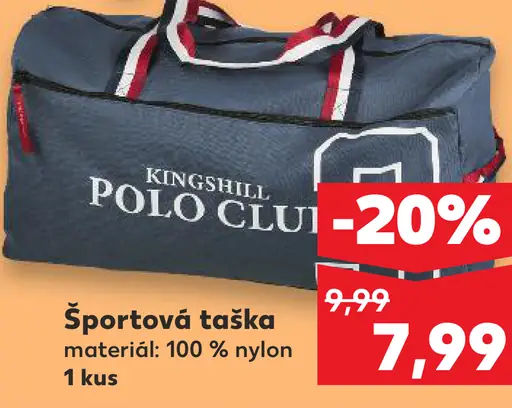 Kingshill Polo Club Športová taška