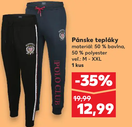 Pánske tepláky