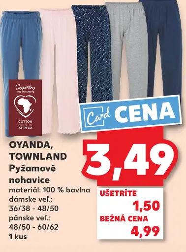 OYANDA, TOWNLAND Pyžamové nohavice