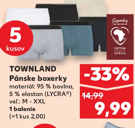 Townland Pánske boxerky