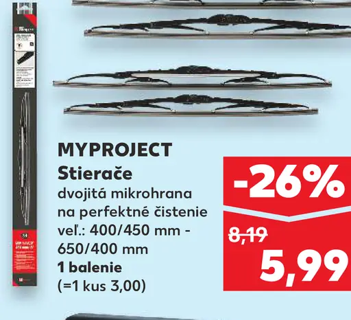 MyProject Stierače