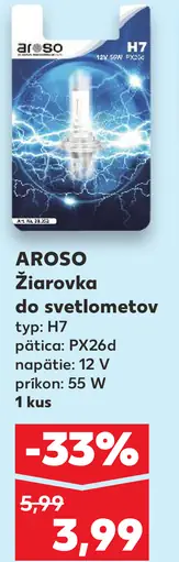 Aroso Žiarovka do svetlometov