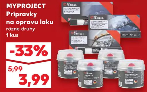 MyProject Prípravky na čistenie auta