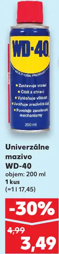 WD-40 Univerzálne mazivo