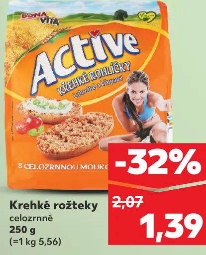 K-Classic Krehké rožteky celozrnné