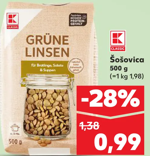 K-Classic Šošovica