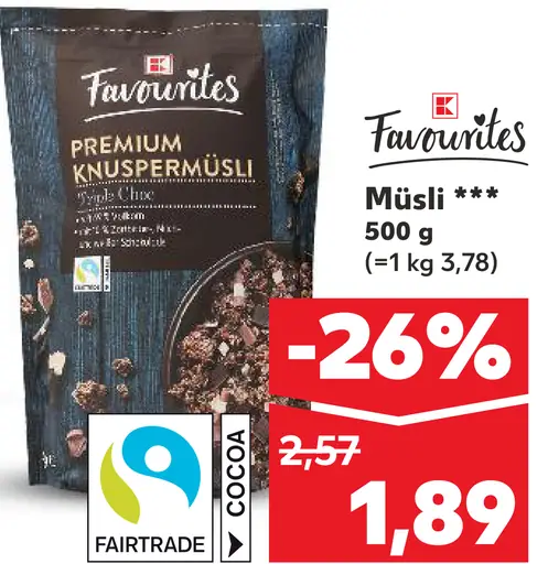Favorites Müsli