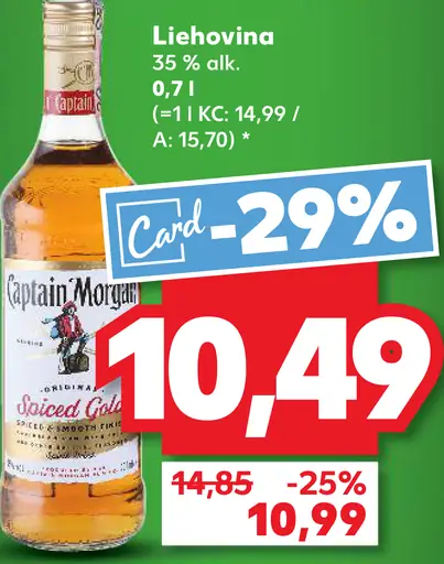 Captain Morgan Liehovina