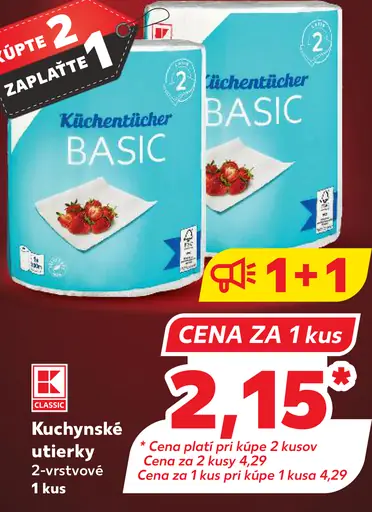 K-Classic Kuchynské utierky