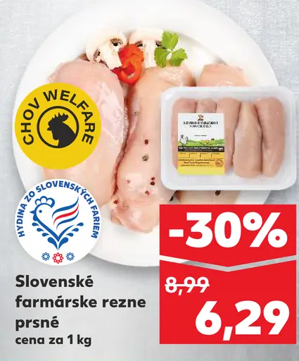 Slovenské farmárske rezne prsné
