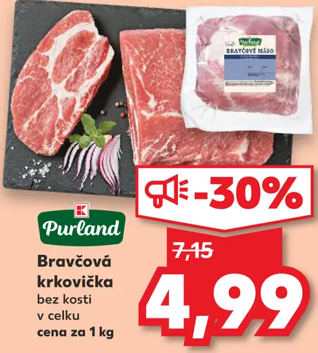 Purland Bravčová krkovička bez kosti