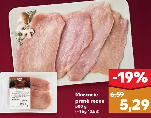 Morčacie prsnÉ rezne