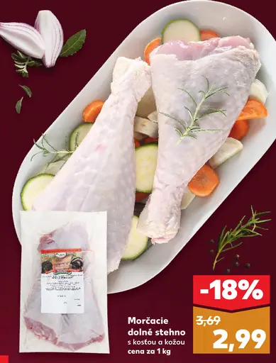 Morčacie dolné stehno