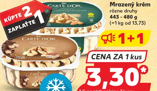 Carte d'Or Mrazený krém
