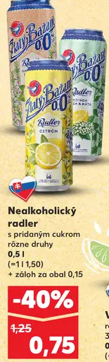 Nealkoholický radler