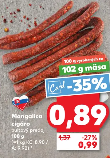 Mangalica cigáro