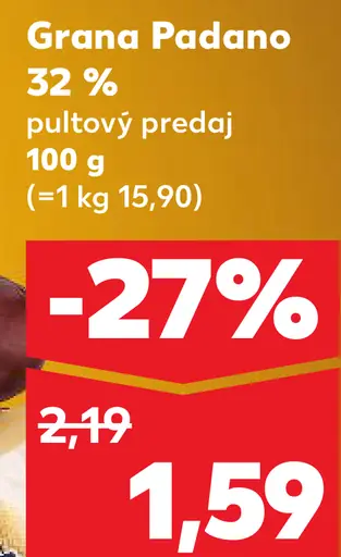 Grana Padano 32 %
