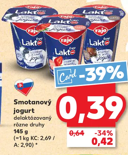 Rajo Mňam Smotanový jogurt nugát