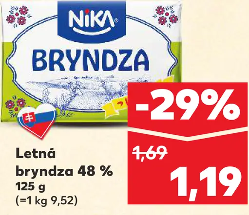 Nika Letná bryndza