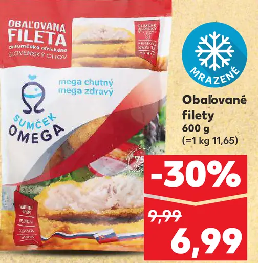 Obalované filety