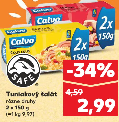 Tuniakový šalát