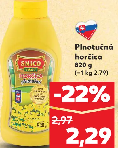 Plnotučná horčica