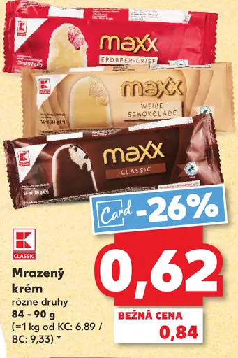 Maxx White chocolate Mrožský krém