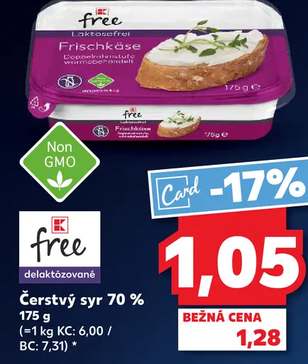 K-free Čerstvý syr