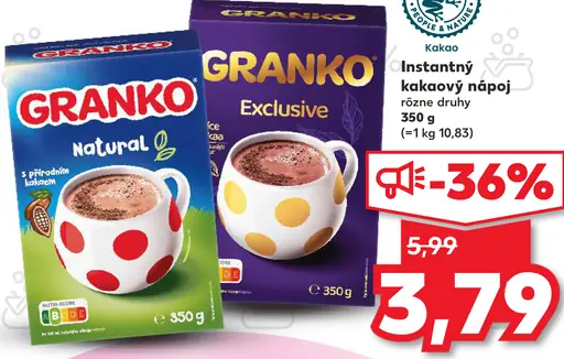 Granko instantný kakaový nápoj