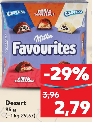 Milka Favourites dezert