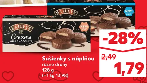 Baileys cream sušienky s náplňou