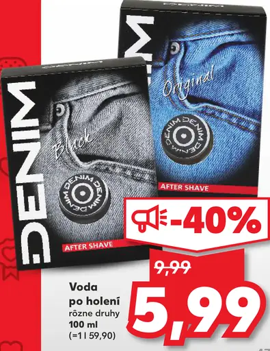 Denim voda po holení