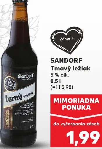 Sandorf tmavý ležiak