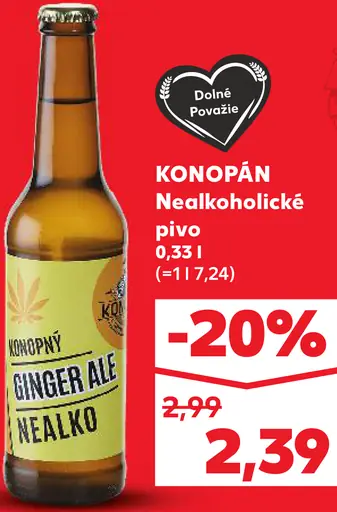Konopán Nealkoholické pivo