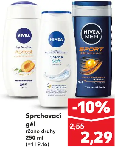 Nivea sprchovací gél