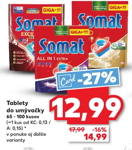 Somat tablety do umývačky