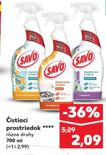 Savo čistiaci prostriedok