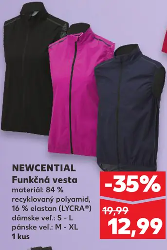 Newcential Funkčná vesta
