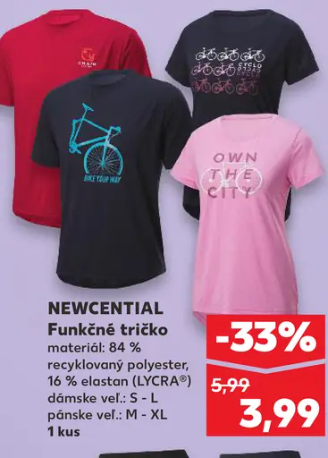 Newcential Funkčné tričko