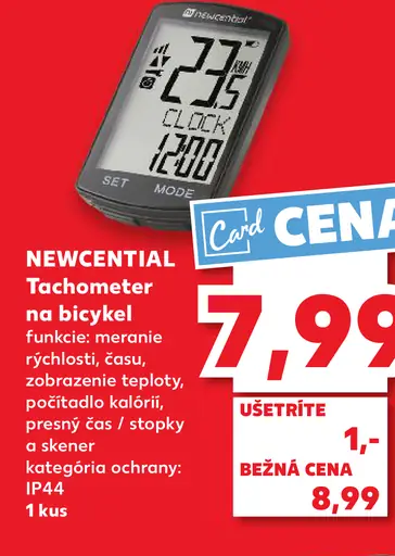 NEWCENTIAL Tachometer na bicykel