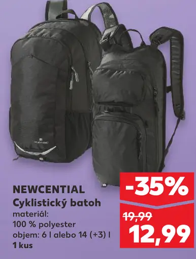NEWCENTIAL Cyklistický batoh