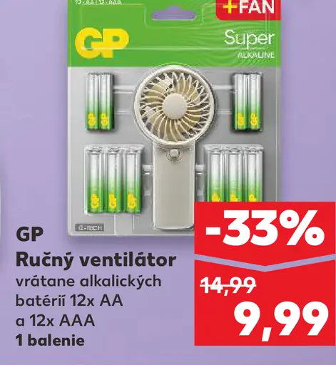 GP Ručný ventilátor