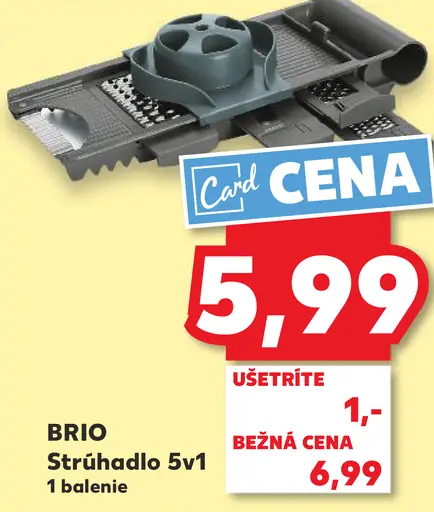 BRIO Strúhadlo 5v1