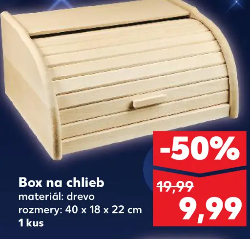 Box na chlieb drevo