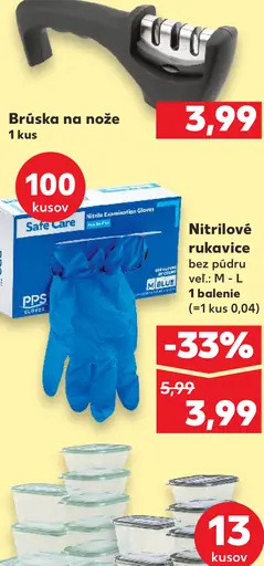 Safe Care Nitrilové rukavice bez púdru