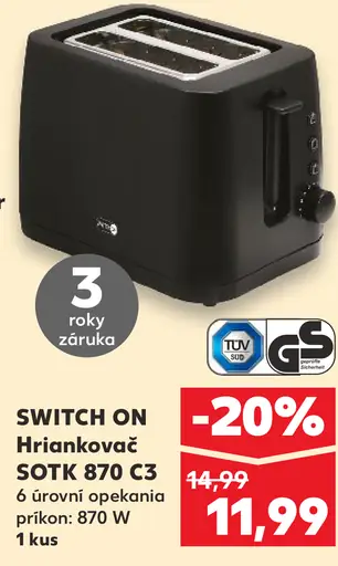 SWITCH ON Hriankovač SOTK 870 C3