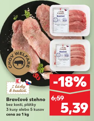 Bravčové stehno bez kosti