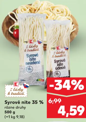Sýrové nite 35 %