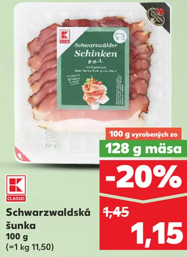 K Classic Schwarzvaldská šunka